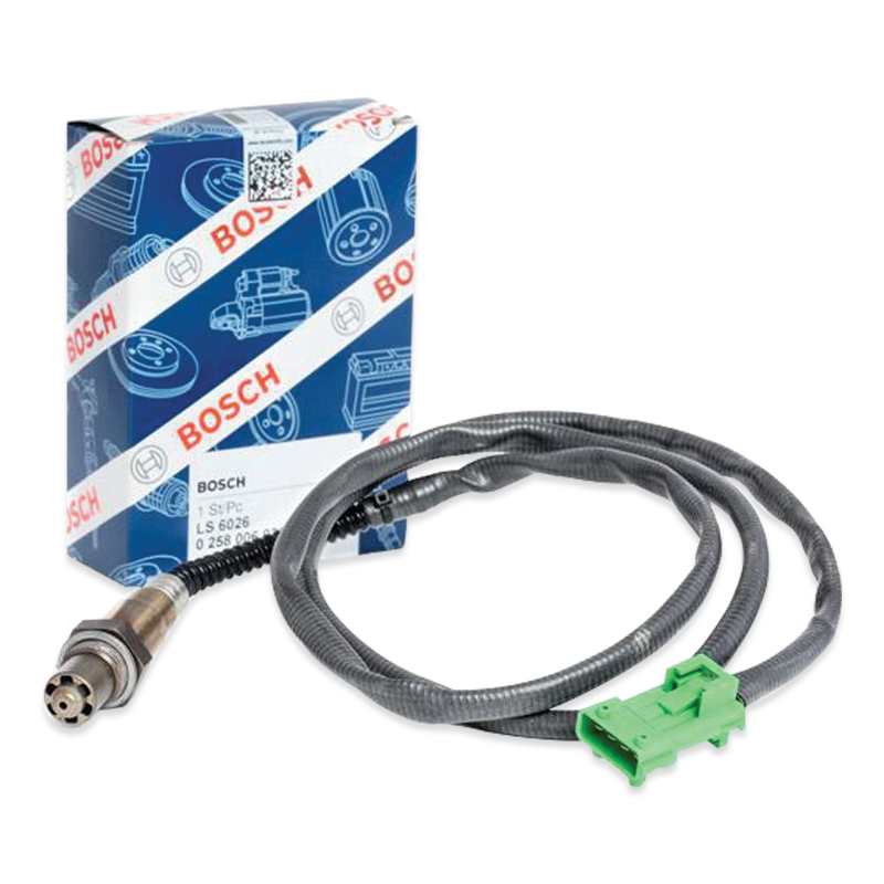 سنسور اکسیژن سیم بلند ساژم Bosch اصل | گارانتی شمال پارت